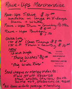 The Rave-Ups : These Wishes / Big Wide River (12", Single)