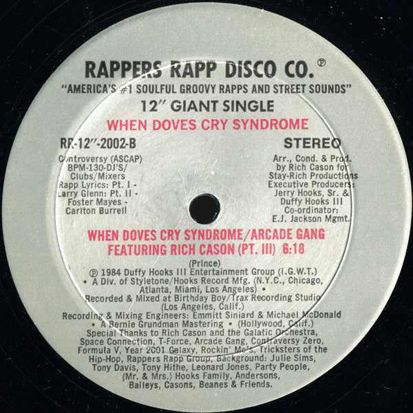 Various : When Doves Cry Rapp (12", Single)