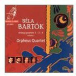 the album cover for Orpheus String Quartet - Béla Bartók: String Quartets 1, 3, & 4, Vol.1