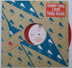 Toby Redd : Everytime I Run (12", Single, Promo, Red)