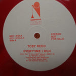 Toby Redd : Everytime I Run (12", Single, Promo, Red)