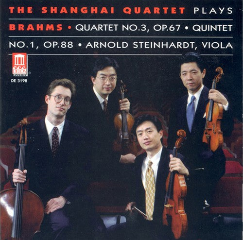 the album cover for Arnold Steinhardt - String Quartet 3 / String Quintet 1, Op.88