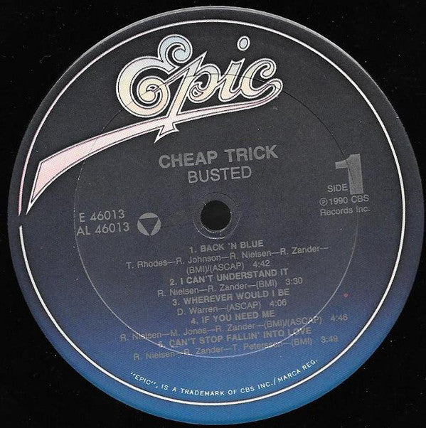 Cheap Trick : Busted (LP, Album)