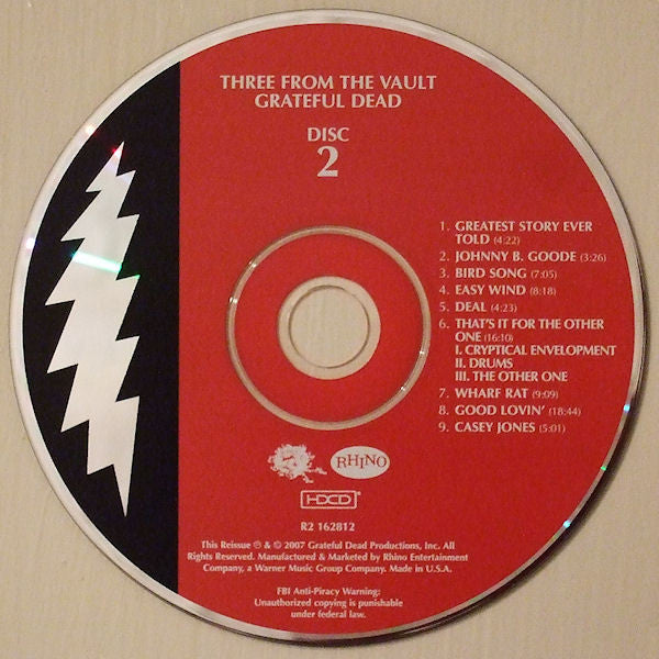 Grateful Dead* : Three From The Vault (2xHDCD, Album)