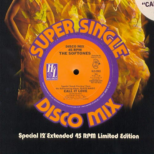 The Softones : Call It Love / Love Child (12", Ltd, Promo)
