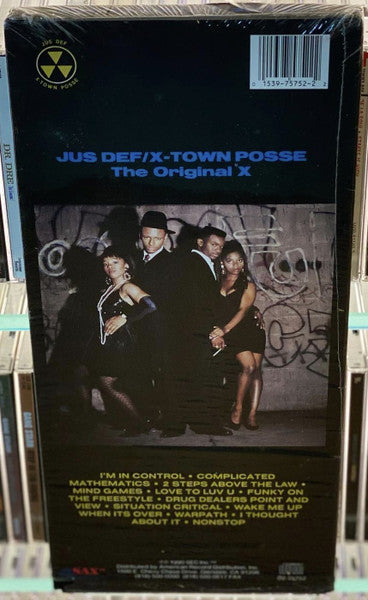 Jus Def / X-Town Posse, The Original X : Vocal Full Contact (CD, Album, Lon)