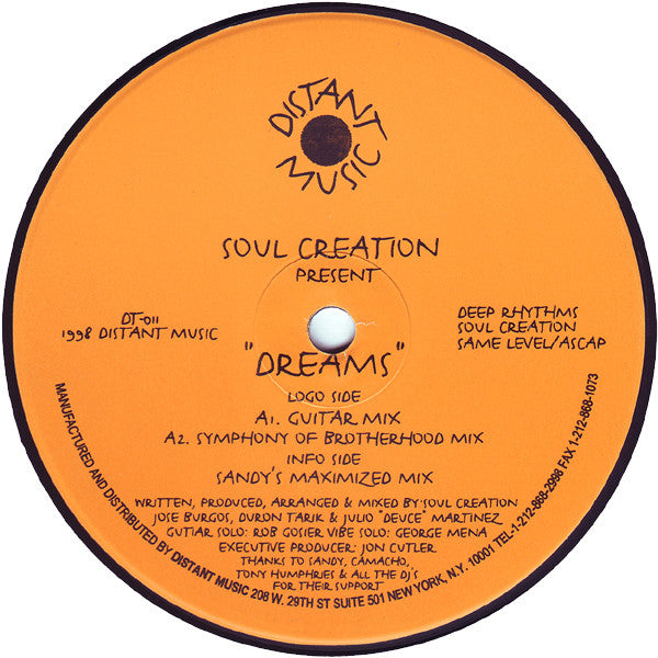 Soul Creation : Dreams (12")