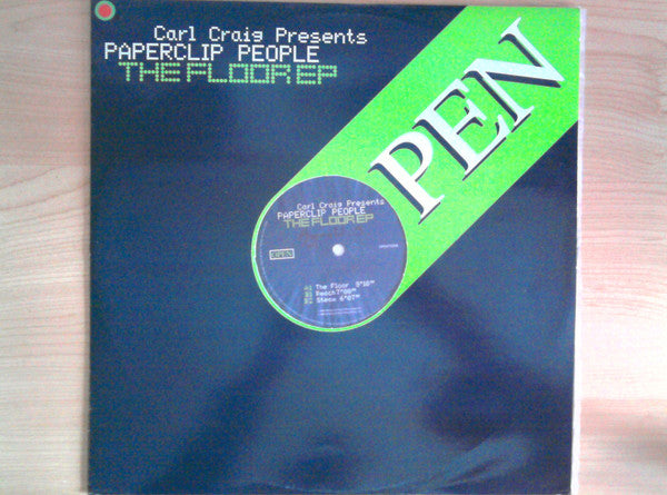 Carl Craig Presents Paperclip People : The Floor EP (12", EP)