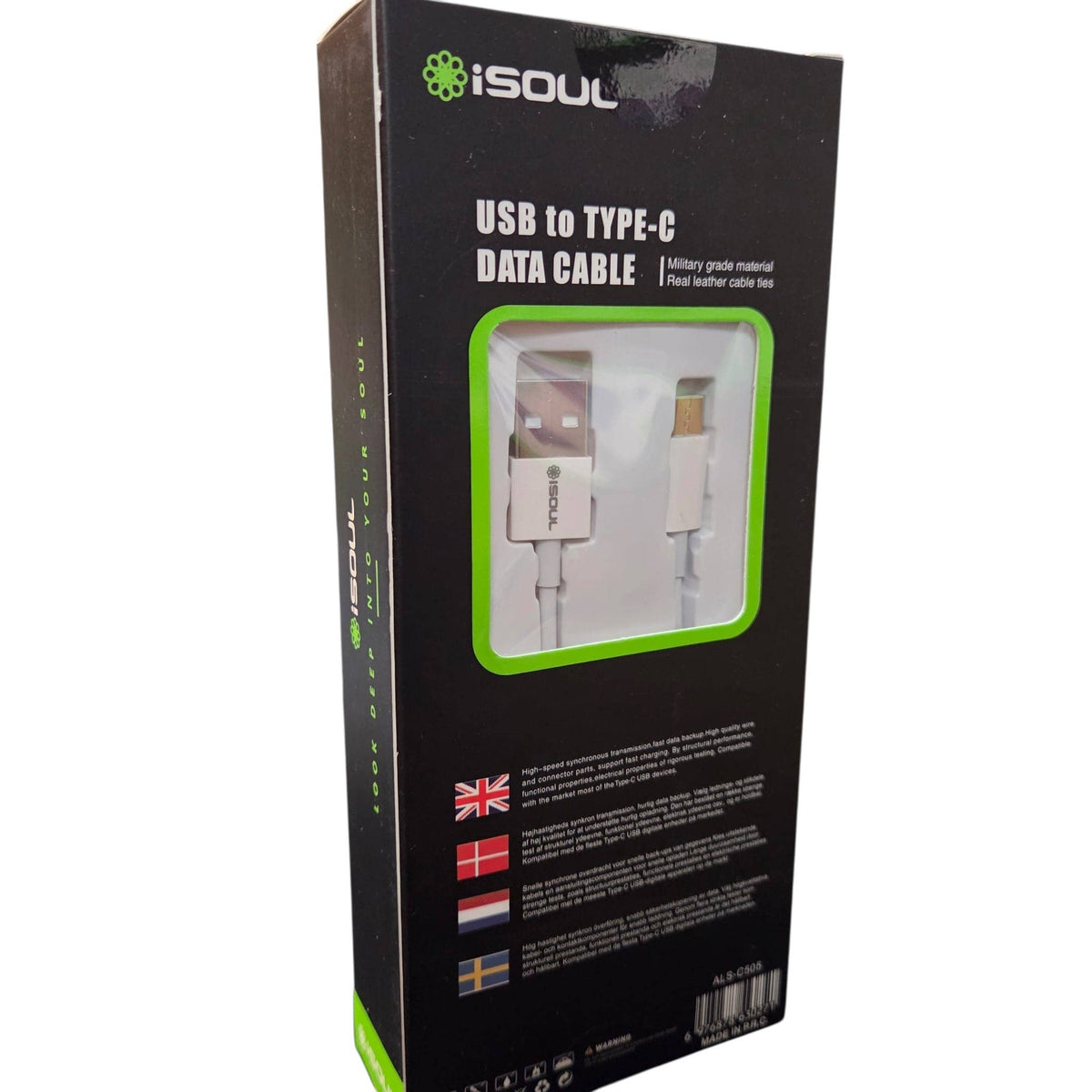 ISoul 6FT Type-C to USB Cable ALSC505