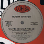 Bobby Griffen : What Do You Want From Me (12", Promo)