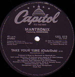 Mantronix : Take Your Time (12")