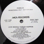 Pebbles : Love Makes Things Happen (12", Promo)