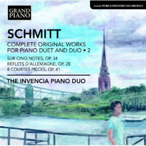the album cover for Schmitt / Kasparov / Lutsyshyn - Complete Works for Piano Duet & Duo 2