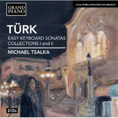 the album cover for Michael Tsalka - Keyboard Sonatas Nos 13-24