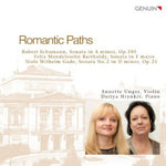 the album cover for Annette Unger - Romantic Paths