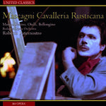 the album cover for Mascagni / Budapest Opera Orchestra / Paternostro - Mascagni Cavalleria Rusticana