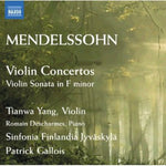the album cover for Romain Descharmes - Violin Concertos in E minor Op 64 & D minor