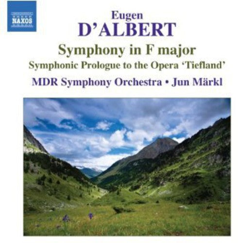 the album cover for Jun Markl - Overture to Tiefland Symphony in F Op 4