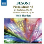 the album cover for Wolf Harden - Piano Music 8