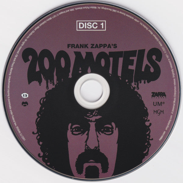 Frank Zappa Featuring The Mothers Of Invention* And The Royal Philharmonic Orchestra* : 200 Motels (Original Motion Picture Sound Track) (2xCD, Album, RE, RM)
