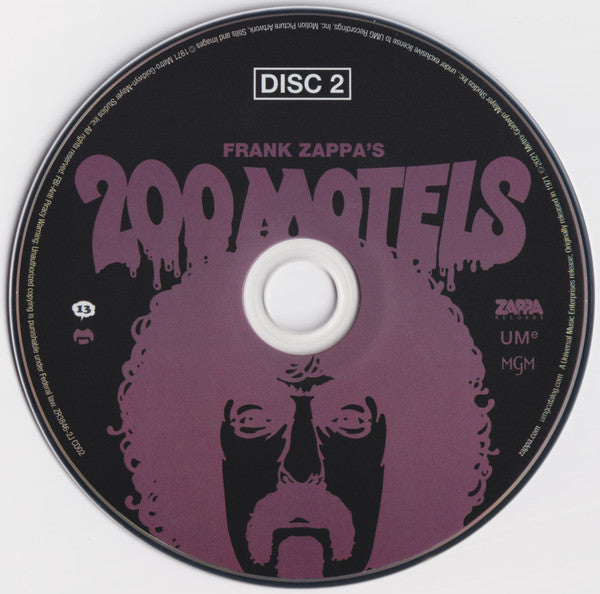 Frank Zappa Featuring The Mothers Of Invention* And The Royal Philharmonic Orchestra* : 200 Motels (Original Motion Picture Sound Track) (2xCD, Album, RE, RM)