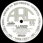 D. J. Rogers : Love Cycles (12", Single, Promo)