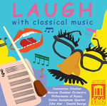 the album cover for Vieuxtemps / Orbelian / Moscow Chamber Orchestra - Laugh with Classical Music