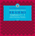 the album cover for Grzegorz Nowak - Nowak Conduct Brahms