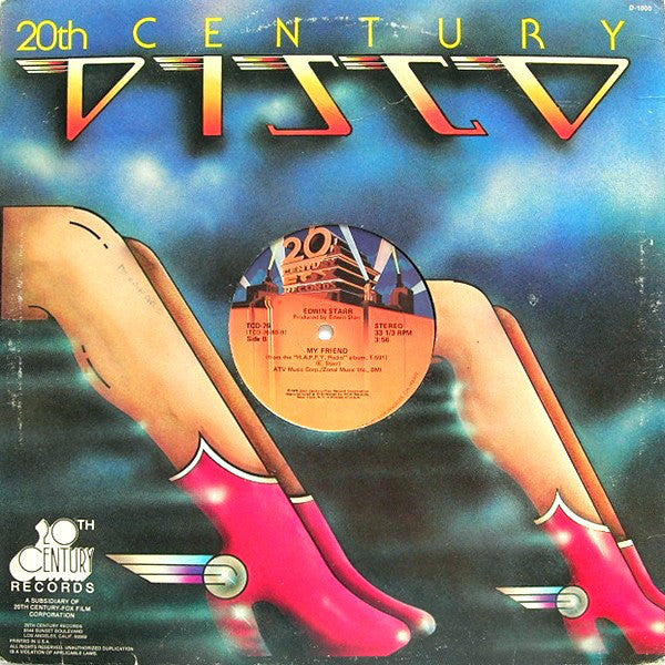 Edwin Starr : H.A.P.P.Y. Radio (12", Ind)