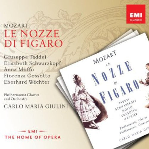 the album cover for Carlo Maria Giulini - Opera Series: Mozart - Le Nozze Di Figaro