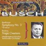the album cover for Beethoven / Busch - Sym 3-Niederosterr