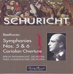 the album cover for Beethoven / Schuricht - Sinfonien 5 & 6 Corolian Ovt