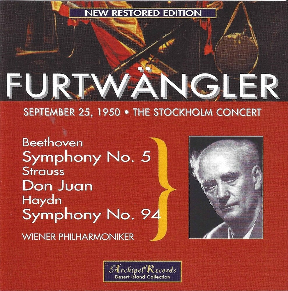 the album cover for Beethoven / Furtwangler - Sym 5 + Strauss