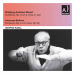 the album cover for Sinfonieorchester Des Norddeutschen Rundfunks - Sinfonie 40 Brahms Sym
