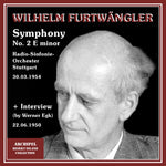 the album cover for Furtwangler / Furtwangler - Sinfonie 2 & Interviews