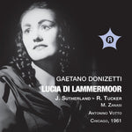 the album cover for Donizetti / Sutherland - Lucia Di Lammermoor
