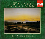Wagner*, Sir Adrian Boult : Overtures & Preludes (2xCD, Comp, RE, RM)