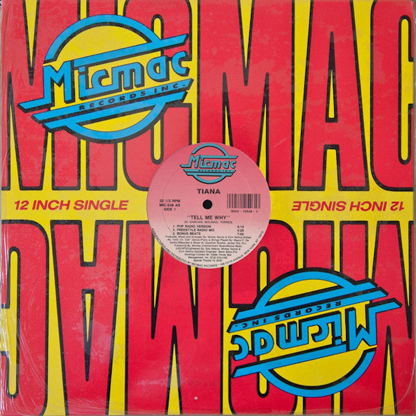 Tiana : Tell Me Why (12", Single)