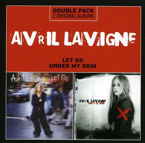 the album cover for Avril Lavigne - Let Go/Under My Skin [Import]
