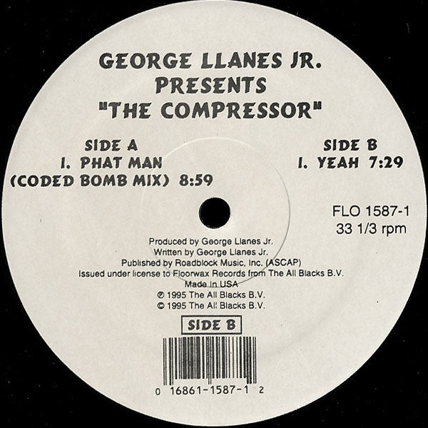 George Llanes, Jr. : The Compressor (12")