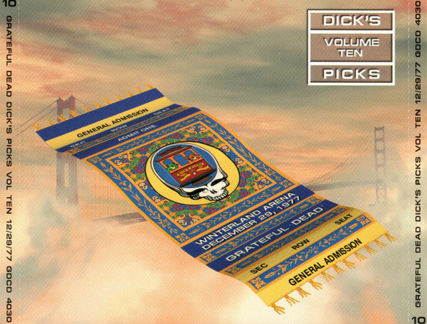 Grateful Dead* : Dick's Picks Volume Ten 12/29/77 (Winterland Arena December 29, 1977) (3xCD, Album)