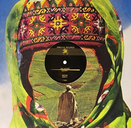 the album cover for Doldrums - Egypt