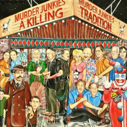 the album cover for Murder Junkies - A Killing Tradition