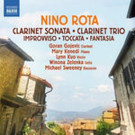 the album cover for Winona Zelenka - Clarinet Trio / Improvviso for Violin & Piano