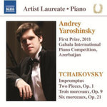 the album cover for Andrey Yaroshinsky - Impromptus / Trois Morceaux Op 9