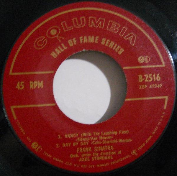 Frank Sinatra : Nancy (7", EP, Mono)