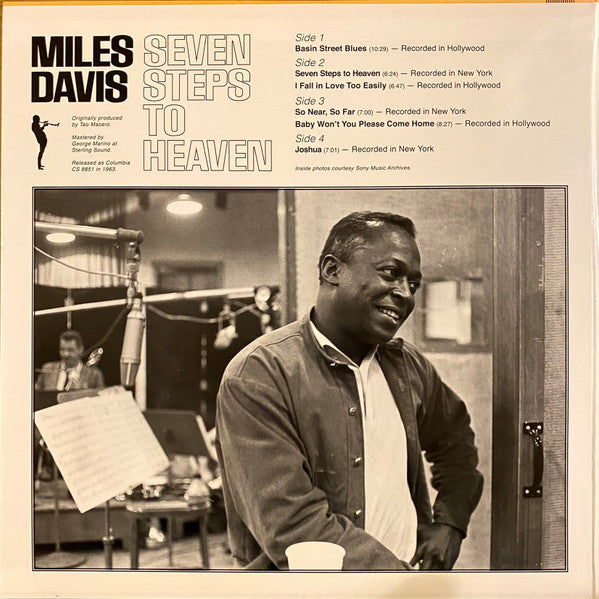 Miles Davis : Seven Steps To Heaven (2x12", Album, RE, RM, RP, 180)