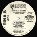 Tina B : Miracles Explode (12", Promo)