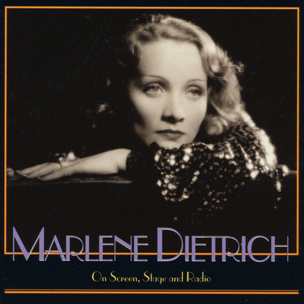 Marlene Dietrich : On Screen, Stage And Radio (2xCD, Comp, Mono)