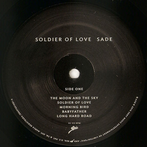 Sade : Soldier Of Love (LP, Album, Gat)